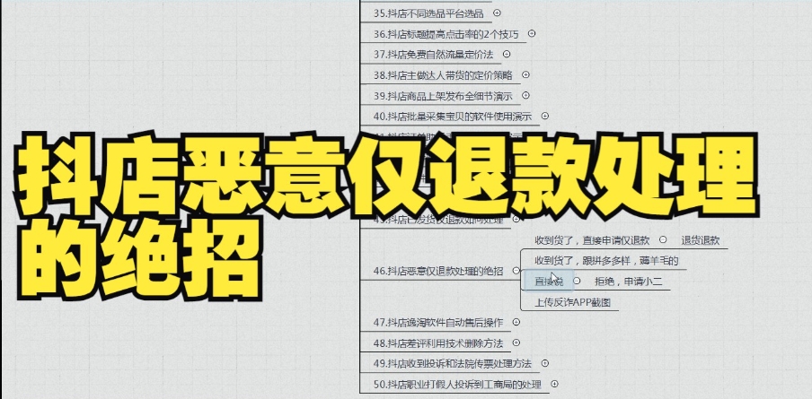 抖音小店遇到恶意仅退款怎么处理 抖音小店恶意买家仅退款处理方法